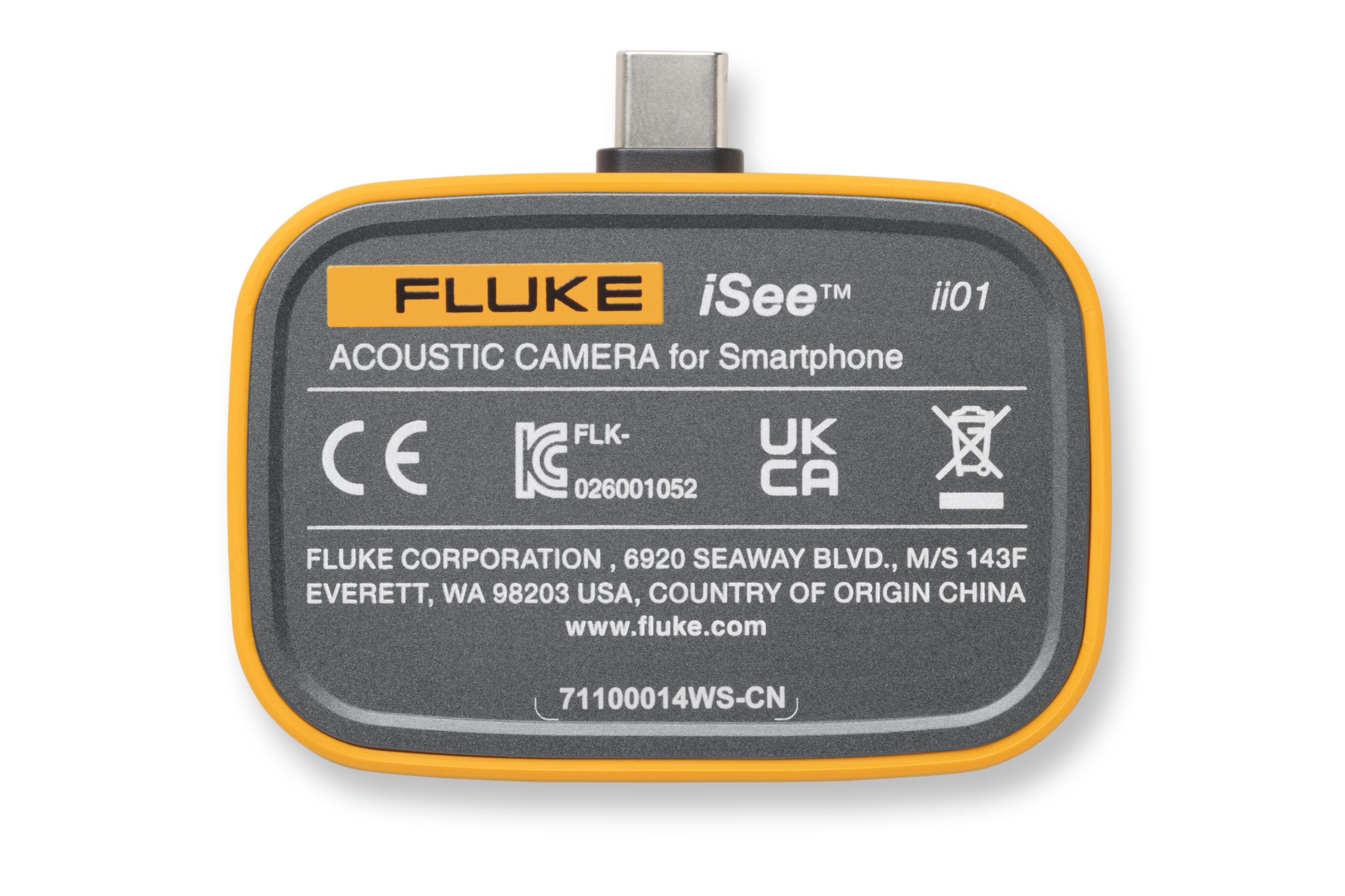 FLUKE ii01 モバイル超音波カメラ エアリーク検知を、もっと身近に
